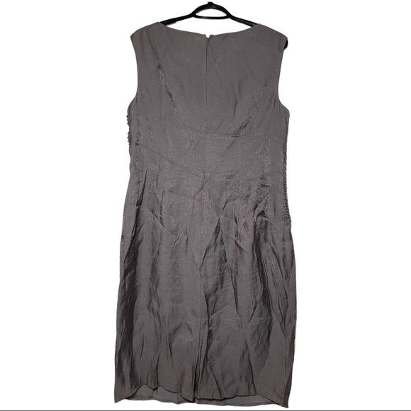 ADRIANNA Papell Sleeveless Dress size 14 - Picture 3 of 5